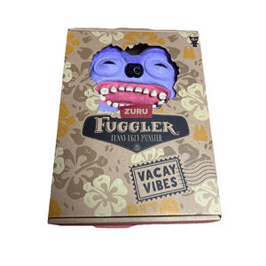 Zuru Fuggler Vacay Vibes Greedy Grinner Funny Ugly Monster 9" Plush Brand New